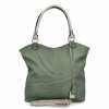 Torebka Uniwersalna Shopper Bag Hernan HB0150 Jasno Zielona/Beżowa